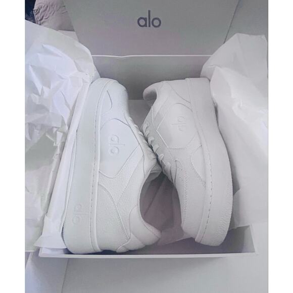 ALO Recovery Mode Sneaker. Men\'s US Size 11.5 color Natural White. NWT\'s main image 9